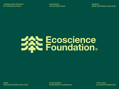 Ecoscience Foundation logo design. behance brand guide brand guidelines brand identity branding business logo creative logo design freelancer logo graphic design graphicdesign logo logo design logodesigner logofolio minimal minimalist logo modern logo professional logo vector