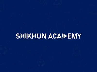 Shikhun Academy academy logo brand brand identity branding design e learning education graphic design icon logo mark logotype vector