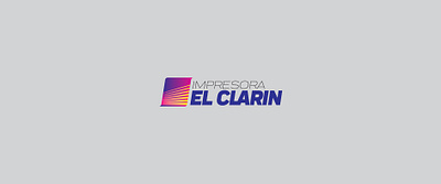 IMPRESORA EL CLARÍN: REBRANDING branding design graphic design isotype logo logotype rebranding stationary typography vector