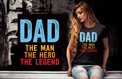 Dad Shirt design branding custom shirt design design fashion graphic design ladies shirt merch merch by amazon shirt shirt for woman shirts t shirt t shirt designer t shirts tee vector