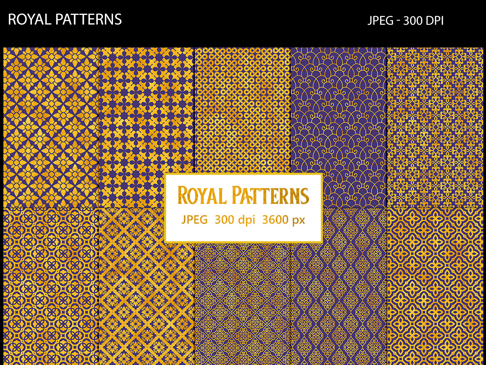 Royal Patterns by Anjana on Dribbble