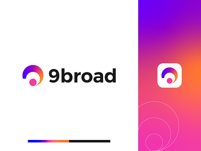9broad Unused Logo 9 logo 9broad brand branding design graphic design illustration logo logo design minimal modern ui