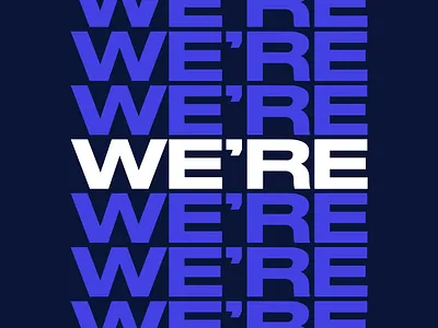 We're Hiring! animation experience design graphic design hiring motion graphics product design remote work ui ux web design