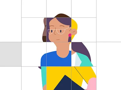 Faces animation characters fireart fireart studio loop motion people