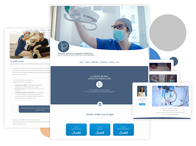 Cabinet Dentaire dental medicine webdesign website wordpress