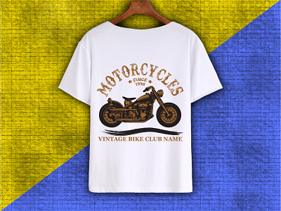 Vintage Motorcycle T-shirt Design bike tee bike tees biketshirtdesigns graphic design illustration motorbike motorbike t shirt designs motorbike tshirt motorbike tshirts motorcycletshirtdesign motorcycletshirtdesigns print tshirt mockup typography vintage design vintage motorbike vintage tee vintage tshirt