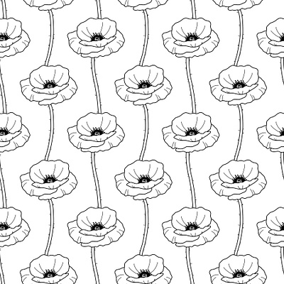 Poppies Doodles
