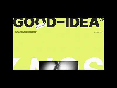 GOOD–IDEA® – Branding & Web Design art direction brand brand design brand identity branding design film film production homepage logo portfolio typography ui uxui visual identity web design web page website