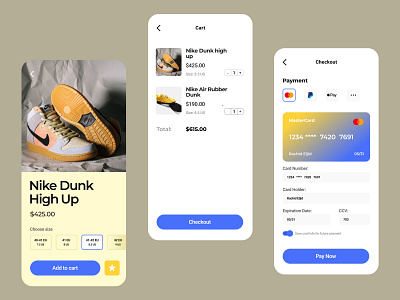 Daily UI 002 dailyuichallenge e commerce app graphic designapp design product design ui user experience user interface ux ux designer web design