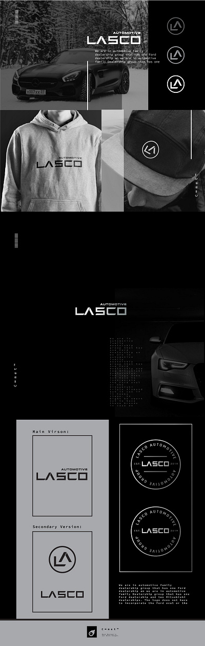 LASCO branding graphic design logo
