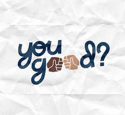 Just Checking In illustration type design typography