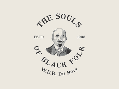 W.E.B. Du Bois branding design graphic design illustration logo vector