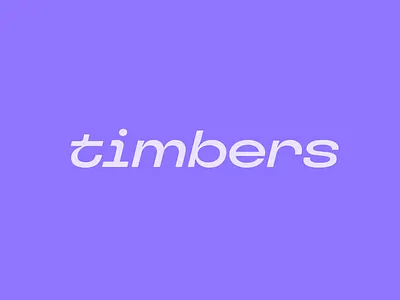 timbers branding identity logo typography