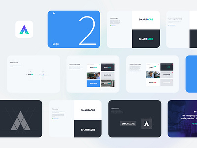 SmartAcre - Logo Guidelines branding clean design flat graphic design identity illustration logo logo design logo guidelines ui vector