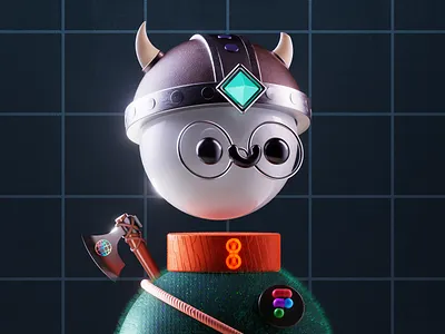 WGMInterfaces ◕◡◕ 3d c4d figma illustration ui viking wgminterfaces