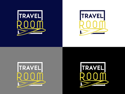 Travel ROOM- Logo branding design graphic design identity illustration logo room symbol travel vector