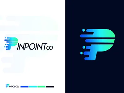 Pinpoiont co (online money transfer logo design) 3d logo abstract logo app logo brand logo branding design graphic design icon illustration logo online money transfer online money transfer logo paypal logo professional logo tech logo ui vector