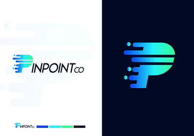Pinpoiont co (online money transfer logo design) 3d logo abstract logo app logo brand logo branding design graphic design icon illustration logo online money transfer online money transfer logo paypal logo professional logo tech logo ui vector