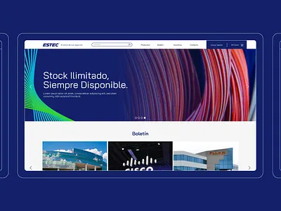 Estec Brand Identity b2b brand branding design electricity identity logo logotype stationery tech technology type