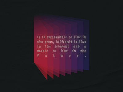 Dune Quote 05 color design dune gradient illustration illustrator tampa typography vector