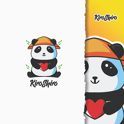 "KiroShiro" Illustration animal branding china design graphic design illustration logo panda typography vector