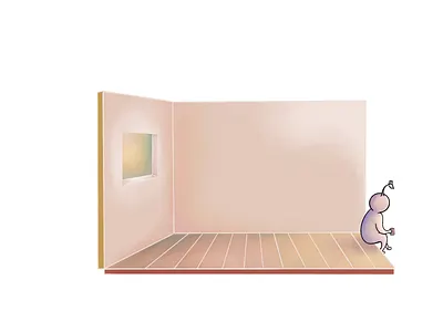 in my room. branding character color digital illustration doodle graphic design illustration peaceful simple