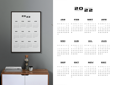 Poster Year calendar affiche ai calendar poster vector wall calendar wall poster year yearly