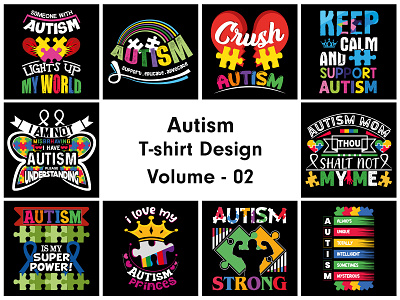 Autism T-shirt Design autism autism t shirt autism t shirt design graphic design t shirt design tshirt ui uiux ux