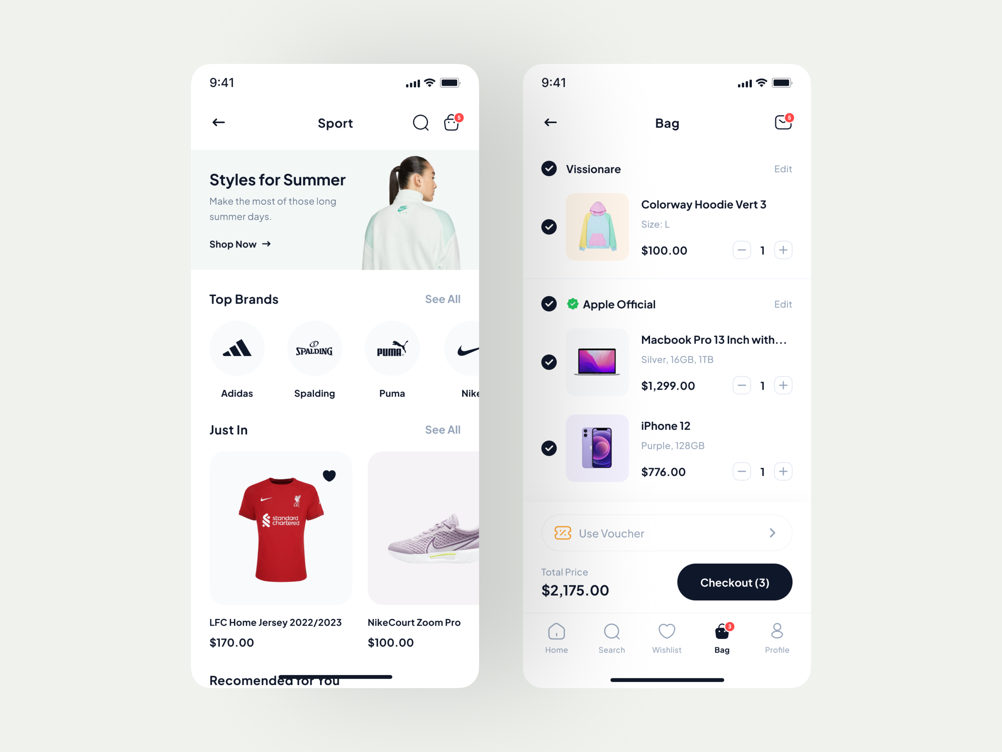 Shopline - Marketplace App UI Kit by Uxerflow UI/UX on Dribbble