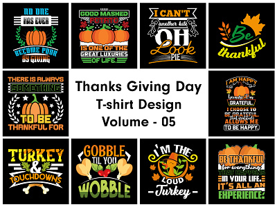 Thanks Giving Day T-shirt Design graphic design t shirt design thanks giving thanks giving day thanks giving day tshirt tshirt ui uiux ux