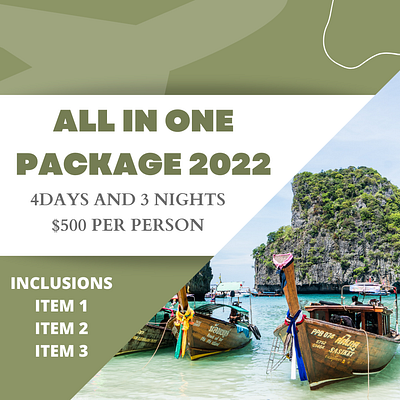 Travel Deals Template 5 branding design graphic design poster rodin template traveldesign