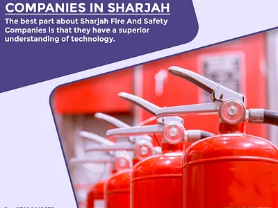 Fire And Safety Companies In Sharjah graphic design