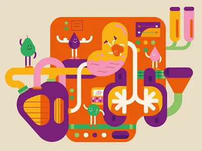 Fluye! body book bookdesign design editorial editorialdesign heart human illustration illustrator kidney life music nature poster science vector