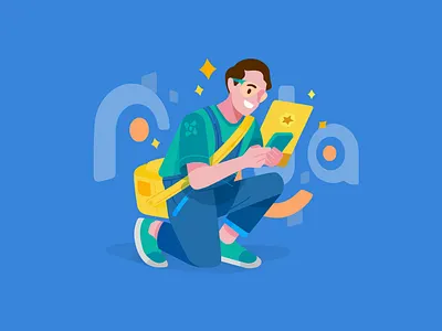 Voctaional Worker Illustration business design goverment graphic design hardworker illustration manage management programme vector vocational worker