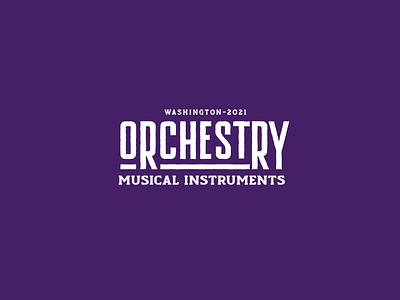 logotype and branding for Orchestry branding design graphic design logo typography