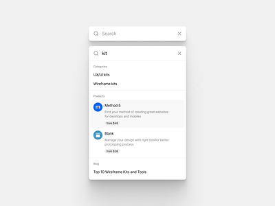 Search results 🔍 application concept craftwork design dropdown graphic design illustration inspiration kit landing search searching section ui uikit vector web website