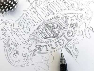 Red Cloud Studios - sketch hand lettering schmetzer sketch typography
