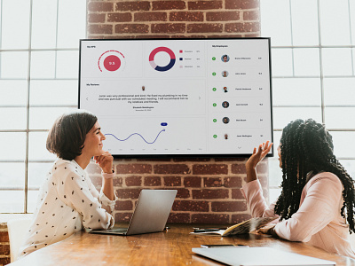 TV Dashboard (Net Promoter Score) dashboard design saas tv ui web app