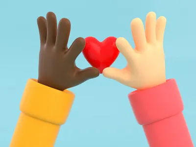 Love 3D Illustration 3d cinema4d design illustraion love modern nft render