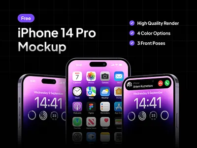 Free iPhone 14 Pro Mockup app clean creative figma free iphone 14 freebie iphone 14 iphone 14 pro iphone mockup iphone mockups mockup mockups ui ux