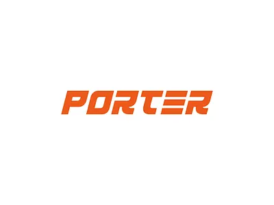 Porter Logo Design branding graphic design icon icon set icons illustration line logo logotypes typography ui