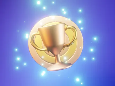 Trophy Animation Tutorial 3d animation blender game icon illustration motion render tutorial