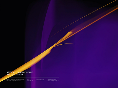 Abstract generative art NFT abstract art background dark nft