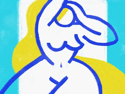 Blonde 2d 2d animation 2d illustration animation blonde cel animation design digital art frame by frame girl illustration loop silhouette