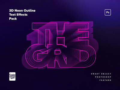 Free 80s Retro-Futuristic 3D Neon Text Effect by Creative Veila action cyberpunk design effect filter font free freebie logo ma mockup text tron veila