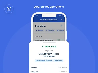 Mobile App Design — Agicap x The Design Crew agicap app cards cashflow dashboard design finance fintech flat forecast icons interaction interface mobile modern product product design prototype ui ux