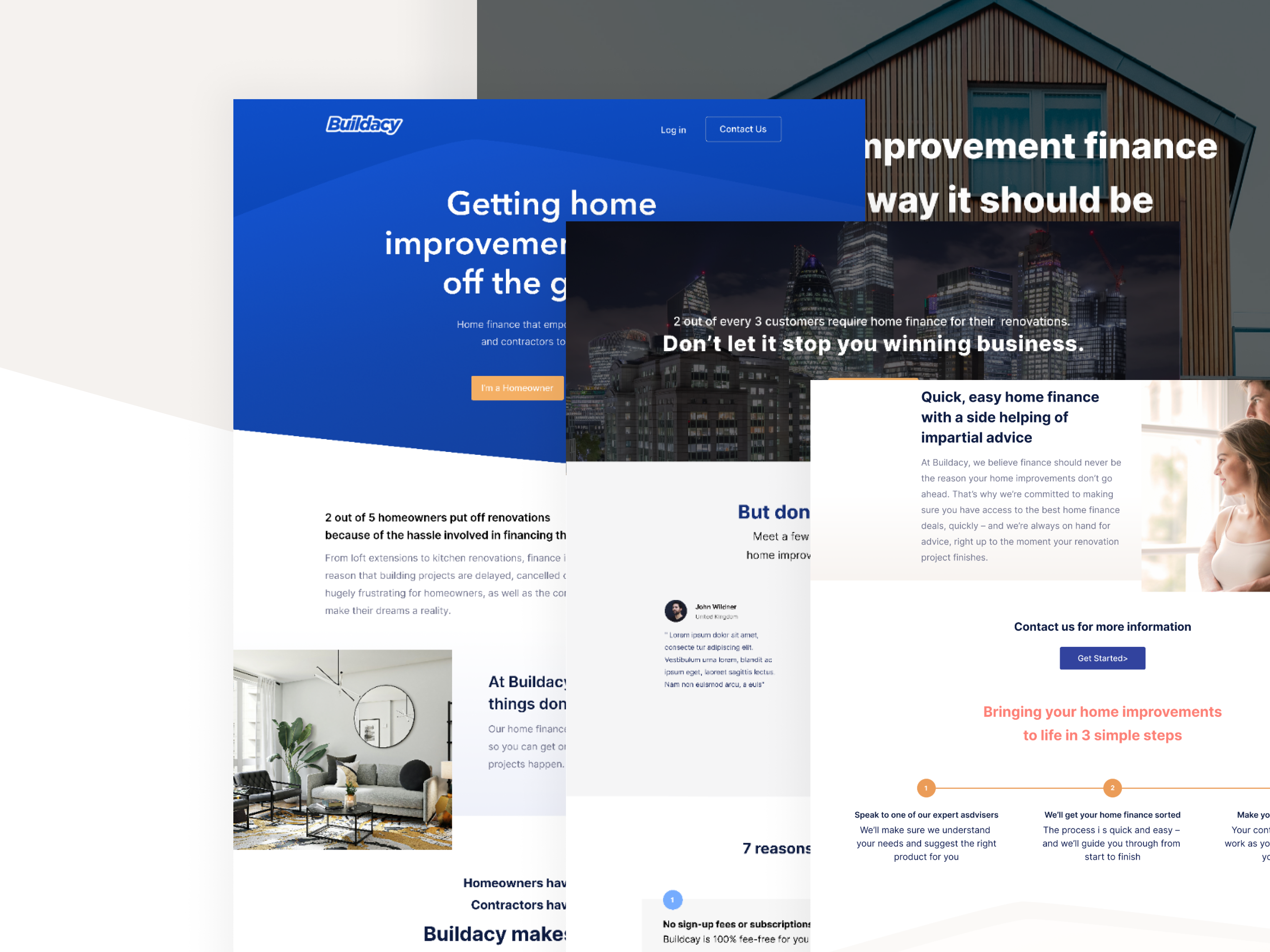 Example of High Converting Landing Page Design