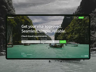Travel design form minimal sea search travel ui uxui web
