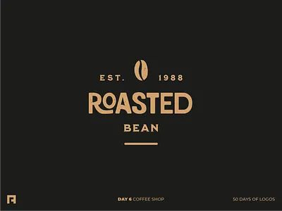 Day 06/50 bean bean logo brand brand design branding coffee coffee bean coffee bean logo coffee logo coffee shop coffee shop logo daily logo daily logo challege dailylogo logo logo challenge logo design shop