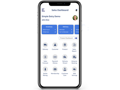 Dashboard Design Sample Two app design graphic design ui ux